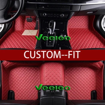 

8 Colors Leather Auto Floor Mats for Infiniti QX60 - 2014-2019 -7 Seats Car Mats All Weather Waterproof Anti-slip 3D Car Carpets