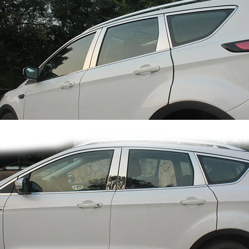 Окно центральный столб B + C порог отделка молдинг крышка для FORD ESCAPE KUGA 2013 2017 2018