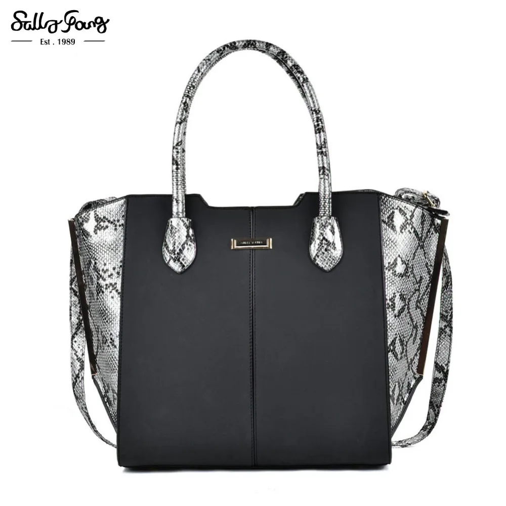 2017 International Brand Brand Fashion Patchwork Tote Women Messenger