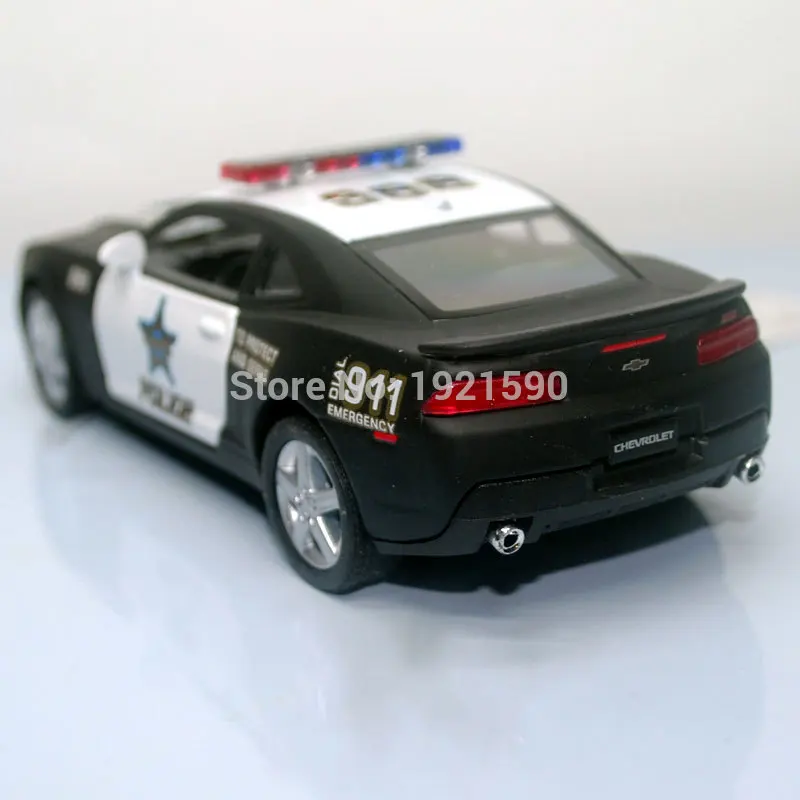 Chevrolet Camaro police version black (6)