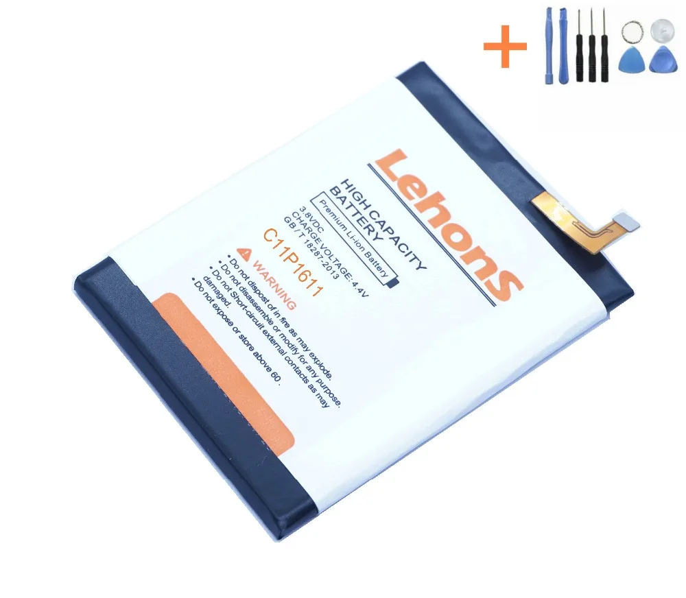 LehonS C11P1611 мобильный телефон аккумулятор для Asus Zenfone 3 Max Zenfone3 Z3 ZC520TL X008DB PegASUS X008 X008D Z01B