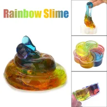 Слизь Пластилин игрушки, пластилин слизь для детей Цветной глины слизь фрукты Пластилин игрушки z1229