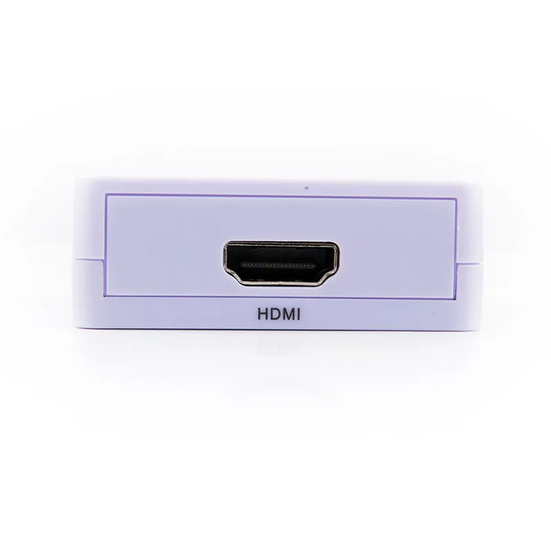 Мини HDMI к VGA адаптер Поддержка аудио и видео(CVBS) к HDMI конвертер RCA AV/CVSB L/R видео 1080P AV2HDMI