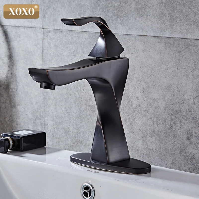 Preise XOXO Becken Armaturen Messing Wasserhähne Zeitgenössische Einzigen Griff Mischbatterie Bad Armaturen Warmen Und Kalten Hahn Waschbecken wasserhahn 20065H