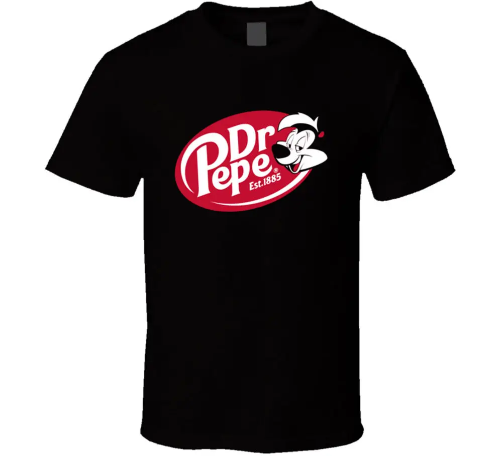 Dr Pepe Le Pew французский любовник мультфильм футболка много цветов подарок новый у