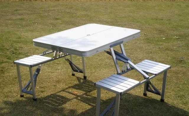 freesgipping outdoor Suitcase type folding table and chairs set ... freesgipping outdoor Suitcase type folding table and chairs set ...
