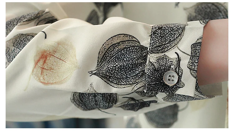 2018 New arrived women blouse OL style bow tie shirt in autumn fashion stand collar women top long sleeved slim fit blusa1059 40