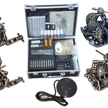 Полный 4 топ татуировки косметическая перманентный макияж kit с carry box