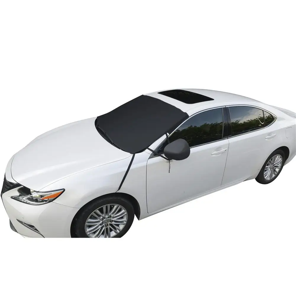 

Car Windshield Protect Snow Waterproof Cover Ice Frost Sunshade Protector Windshield Cover Mirror Covers For Automobiles