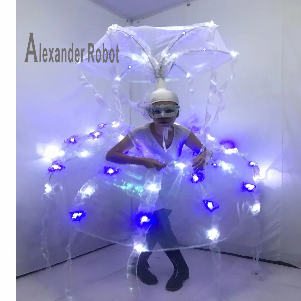 

light up dress/luminous costume Picture / lluminated robot suit / lluminated LED