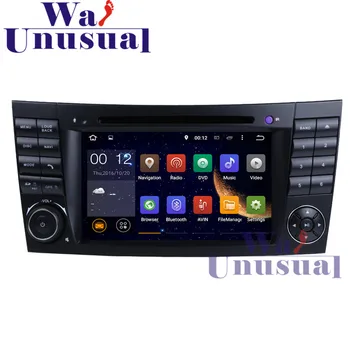 

WANUSUAL 7" Android 7.1 GPS Navigation for Benz CLK W209 for Benz G Class W463 for Benz CLS W219 with BT WIFI Quad Core 16G Maps
