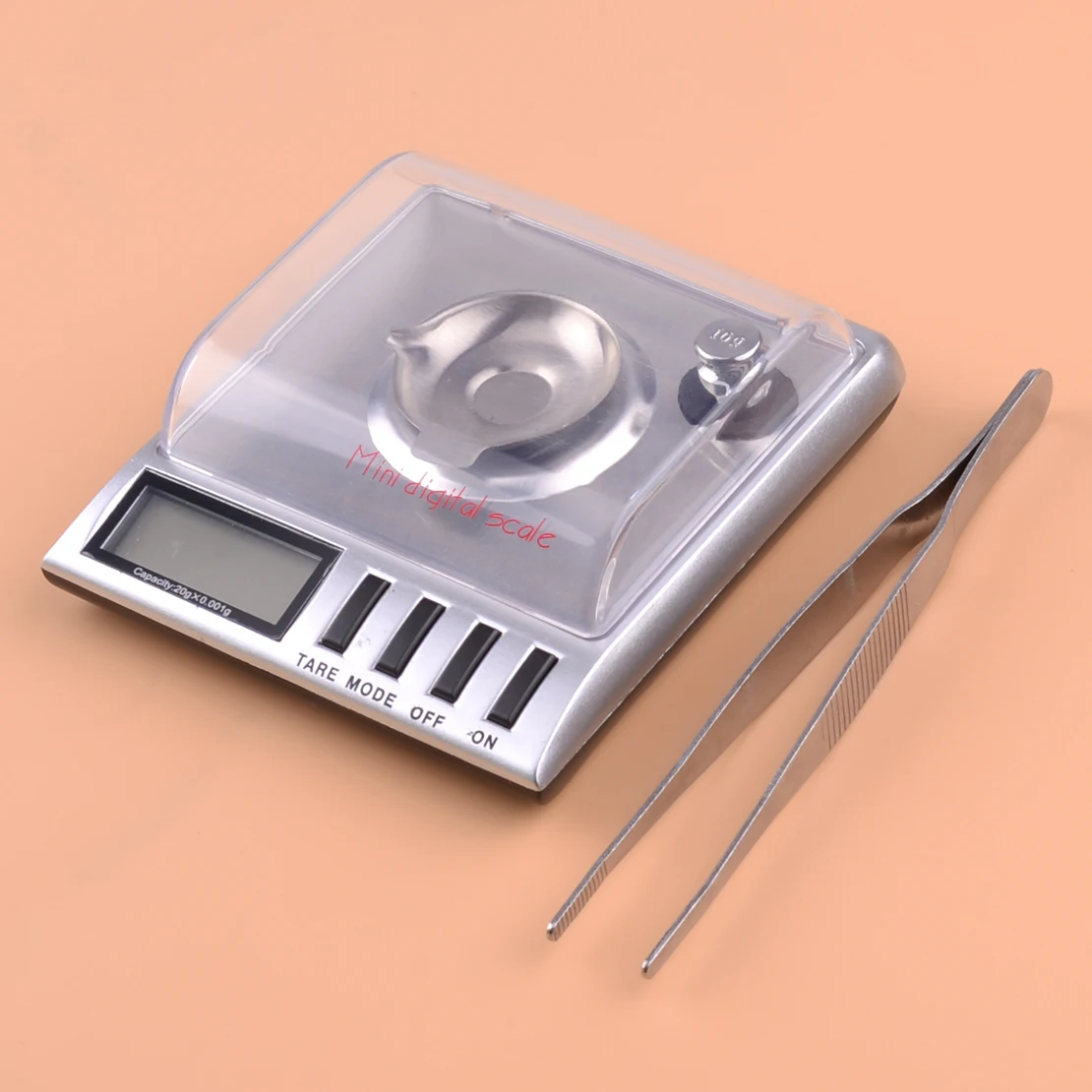 LETAOSK 20g x 0.001g 1mg LCD Digital Jewelry Diamond Scale 100 x 0.005ct Electronic Digital Precision Weight Balance LETAOSK 20g x 0.001g 1mg LCD Digital Jewelry Diamond Scale 100 x 0.005ct Electronic Digital Precision Weight Balance