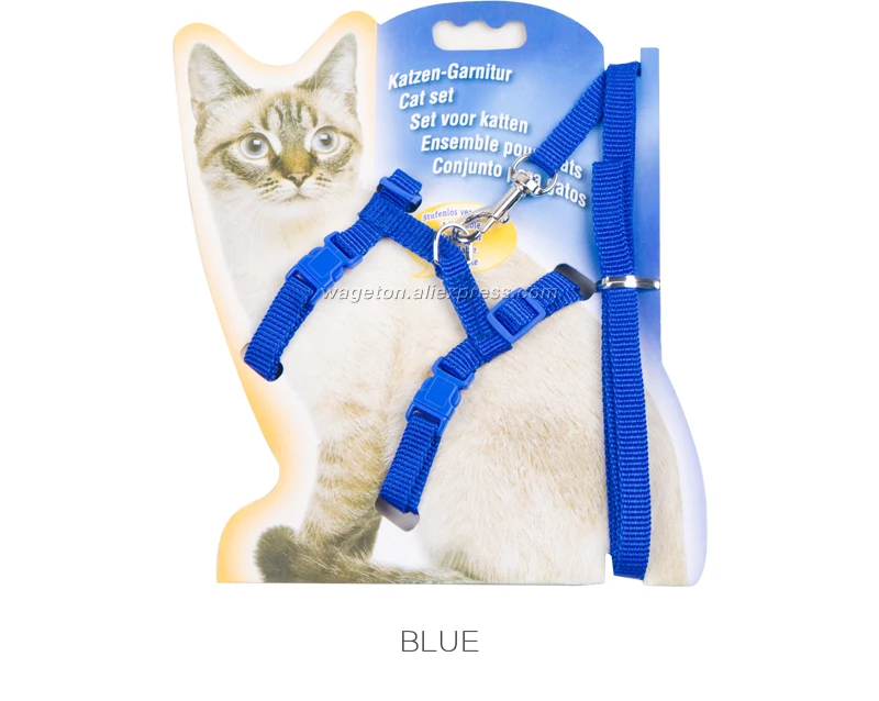 9 cat leash and harness set 