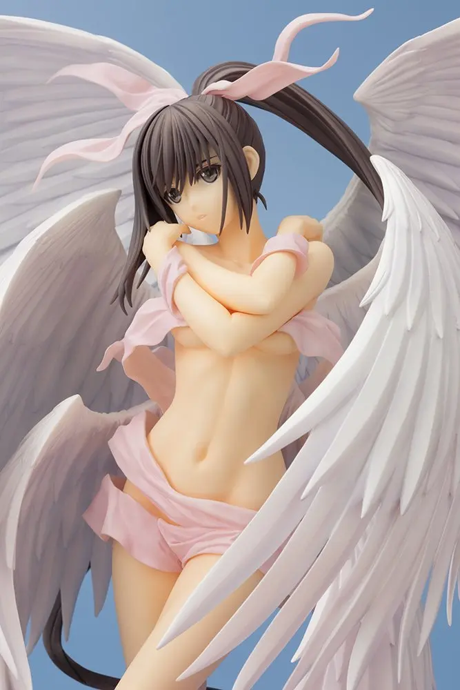 35 см японский аниме skytube Shining Ark Seraphim Sakuya Sexy Angel feather ver. ПВХ фигурка Коллекционная
