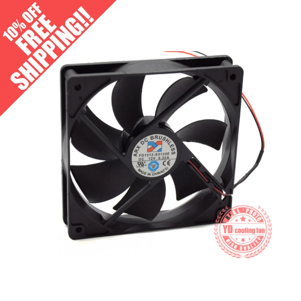 

Новинка для ARX FD1212-S3142E 12025 12V 0.32A 12CM охлаждающий вентилятор