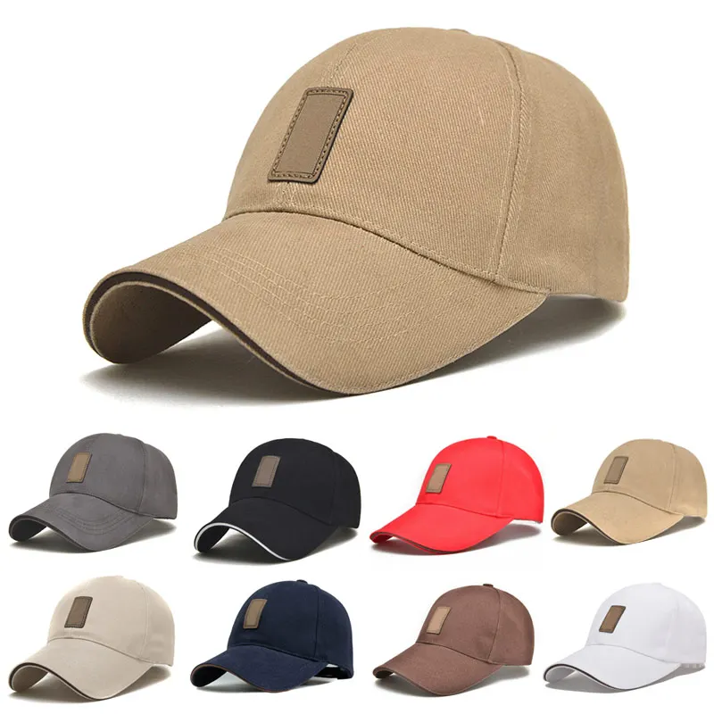 2019 Wholesale Men Adjustable Summer Autumn Cotton Baseball Cap Hat