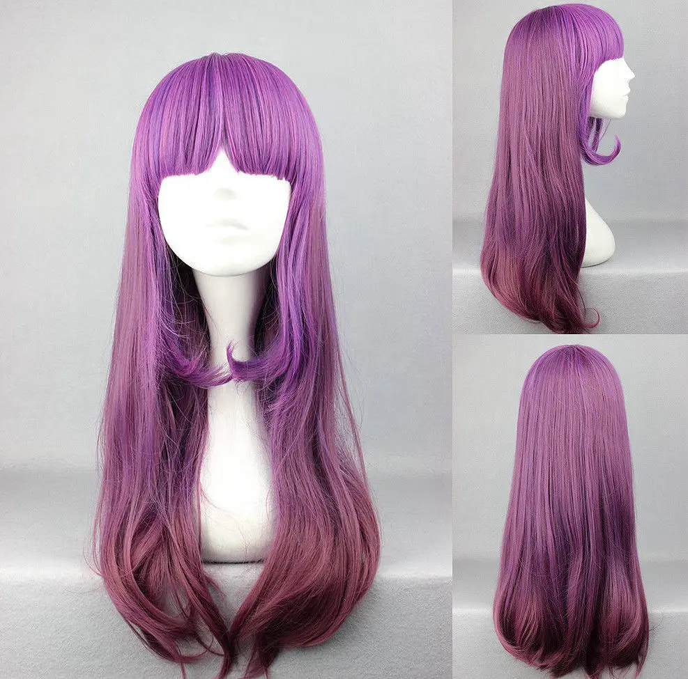 

Ladieshair Cosplay Blau/Rosa lockig 55cm