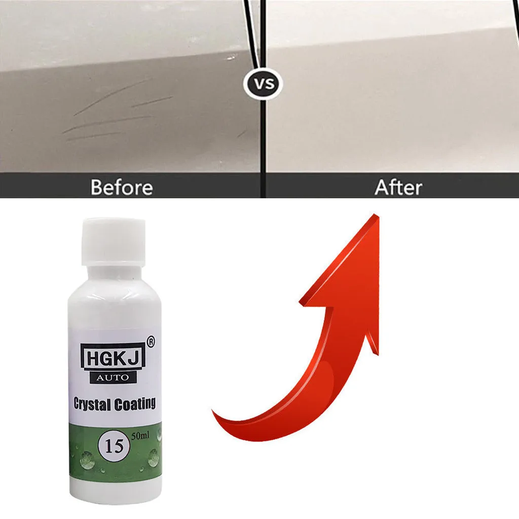 20 мл/50 мл средство для удаления царапин для ремонта краски автомобиля кристаллизация покрытия 98% обслуживание силикатный аксессуар Топ# T2