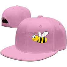 Унисекс-взрослая мультяшная пчела Повседневная Бейсболка шляпа натуральный