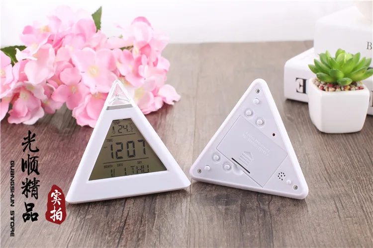 Digital Mini Desktop Clock 7 Color LED Projector Alarm Clock with Backlight+Calendar+Temperature Projector Table Clock Kid Gift Digital Mini Desktop Clock 7 Color LED Projector Alarm Clock with Backlight+Calendar+Temperature Projector Table Clock Kid Gift