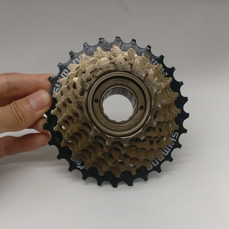 Для shimano MF-TZ21 7 скоростная кассета свободного хода велосипеда 14-28T для MTB шоссейного велосипеда 7-скоростная кассета Аксессуары для велосипеда