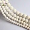 Natural White Sponge Coral Round Spacer Beads for Jewelry Making Beaded Bracelet DIY Jewelry 15
