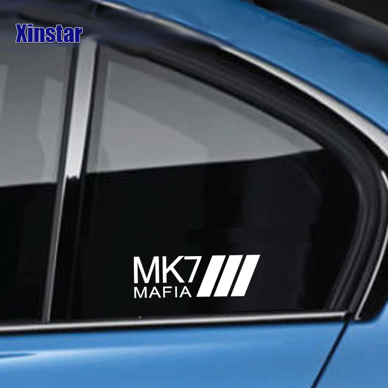 2Pcs KK Car Windows Sticker For Volkswagen VW Golf6 MK1 MK2 MK3 MK4 MK5 MK6 MK7 GOLF1 GOLF2 GOLF3 GOLF4 GOLF5 GOLF7 | Автомобили и