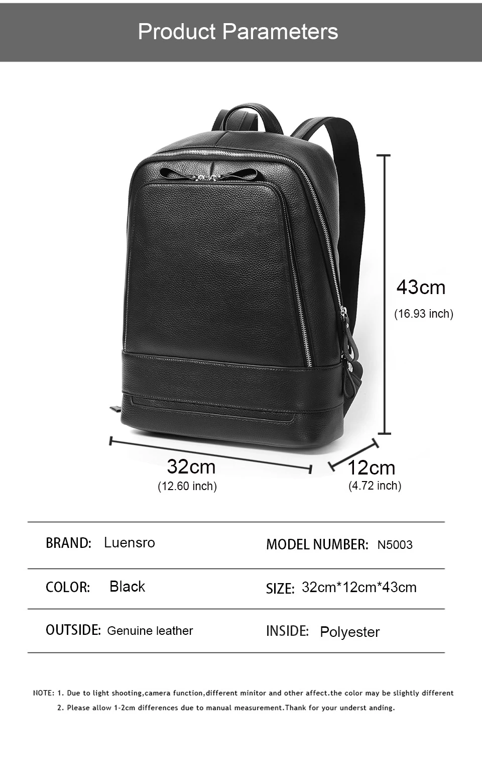 Мужской рюкзак из натуральной кожи, водонепроницаемые Рюкзаки для ноутбука, мужской рюкзак для путешествий, высококачественный школьный рюкзак для мальчиков Teengner