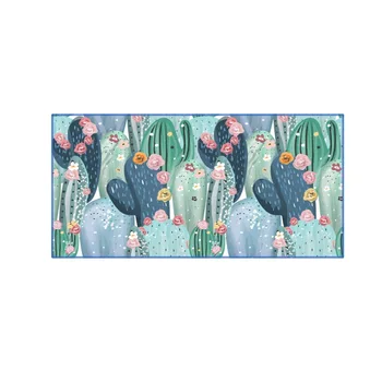 

New Tropical Plants Leaves Printed Rectangle Beach Towel Bohemia Style Microfiber Blanket Yoga Mat Picnic Carpet