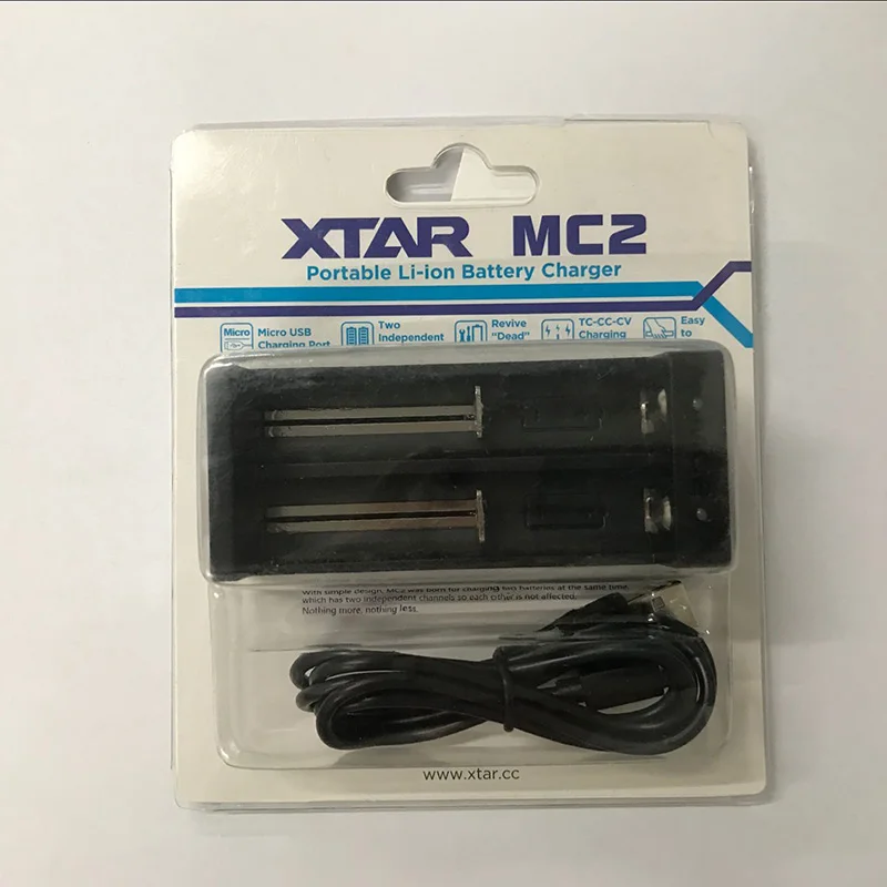 Универсальное интеллектуальное зарядное устройство XTAR MC2 3 7 в автоматическое