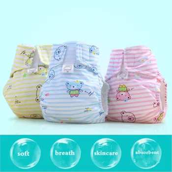 

Breathable Baby Nappies Cloth Diaper Cover Waterproof Cartoon Bebe Nappies Baby Diapers Reusable Cloth Nappy Suit Paper Diaper