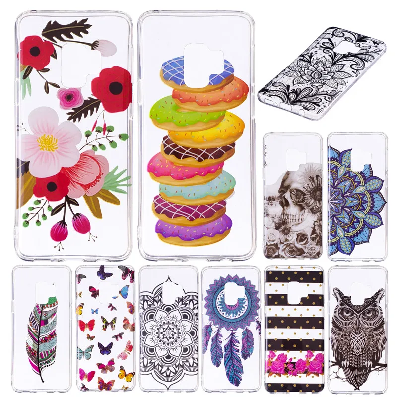 

For Samsung S 9 Silicone Case Anime Animal Silicon TPU Skin Soft Back Cover Phone Case for Samsung Galaxy S9 Phone Bags Cover
