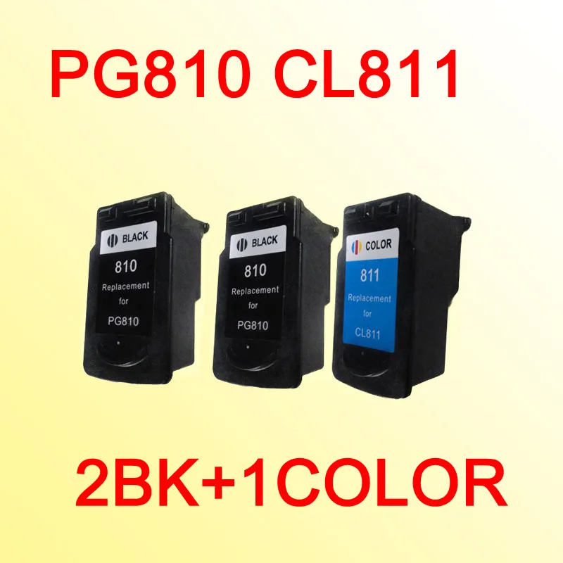 Картриджи чернильные совместимые с CANON PG810 CL811 PG-810 PG810XL CL811XL MP245/258/268/276/486/496/328/338 |