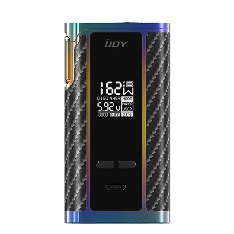 Оригинальный мод Ijoy Captain 1865 испаритель 162 Вт электронная сигарета TC бокс с