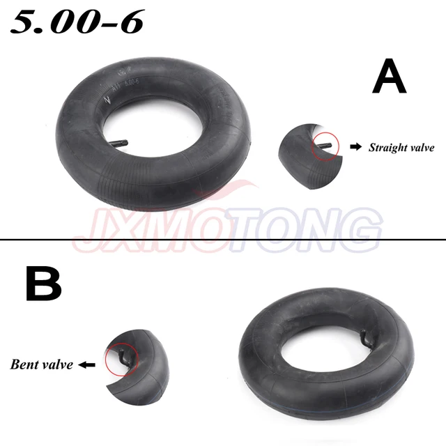 US $13.23 5006 13X5006 Curved Bent Stem Inner Tube Tire for Mini Electric Old Man Scooter Lawn Mower Tire