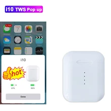 1:1 i110 tws i10 tws i10s tws сенсорные bluetooth наушники, беспроводная гарнитура, поддержка супер басов, Беспроводная зарядка