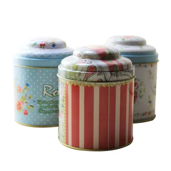 

European Storage Box Jewelry Makeup Organizer Cosmetic Boxes Handmade Iron Storage Boxes Retro Tea Coffee Storege Box