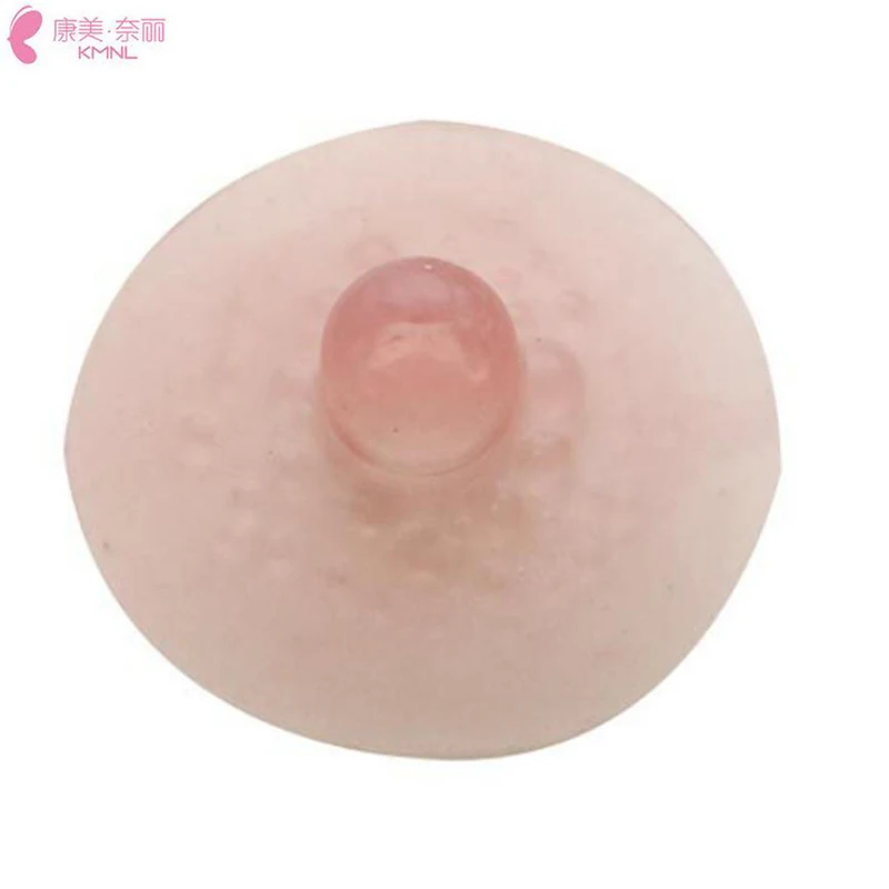 

Diameter 6.5cm Realistic Silicone False Nipple Fake Breast Forms Fake Nipple Adult Female Medical Supplies Nipple Stickers
