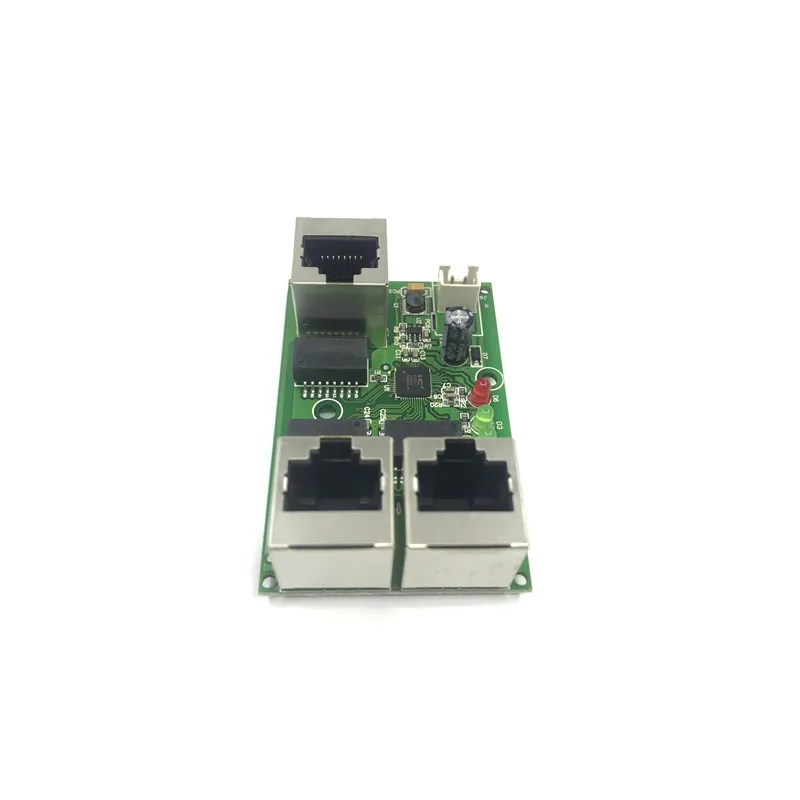 Industrial grade wide temperature low power network cabling Mini mini Ethernet 3 port 10/100Mbps vertical 180 degreeswitchmodule Industrial grade wide temperature low power network cabling Mini mini Ethernet 3 port 10/100Mbps vertical 180 degreeswitchmodule