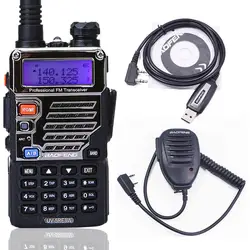 Baofeng UV-5RE 8 Вт высокое мощность ful двухканальные рации 10 км long range путешествия пеший Туризм Охота радио обновлен BF-UV5RE Ham радио