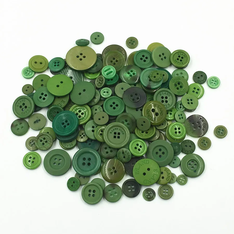 

TPSMOC Top Quality Mix 50 Gram Buttons Decorative Cute Resin Promotions Mixed Sewing Scrapbook DIY Making Doll's clothes Button