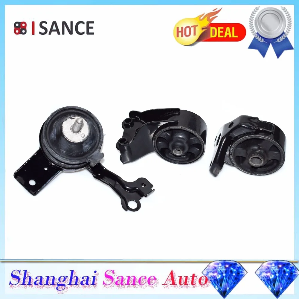 Buy ISANCE Engine Front & Rear Motor Mount Set 21810 2C300 21930 2D101 For