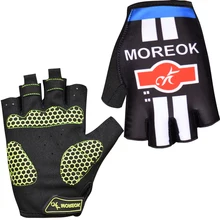 Summer 3D Gel pad screen printing bike cycling gloves half finger