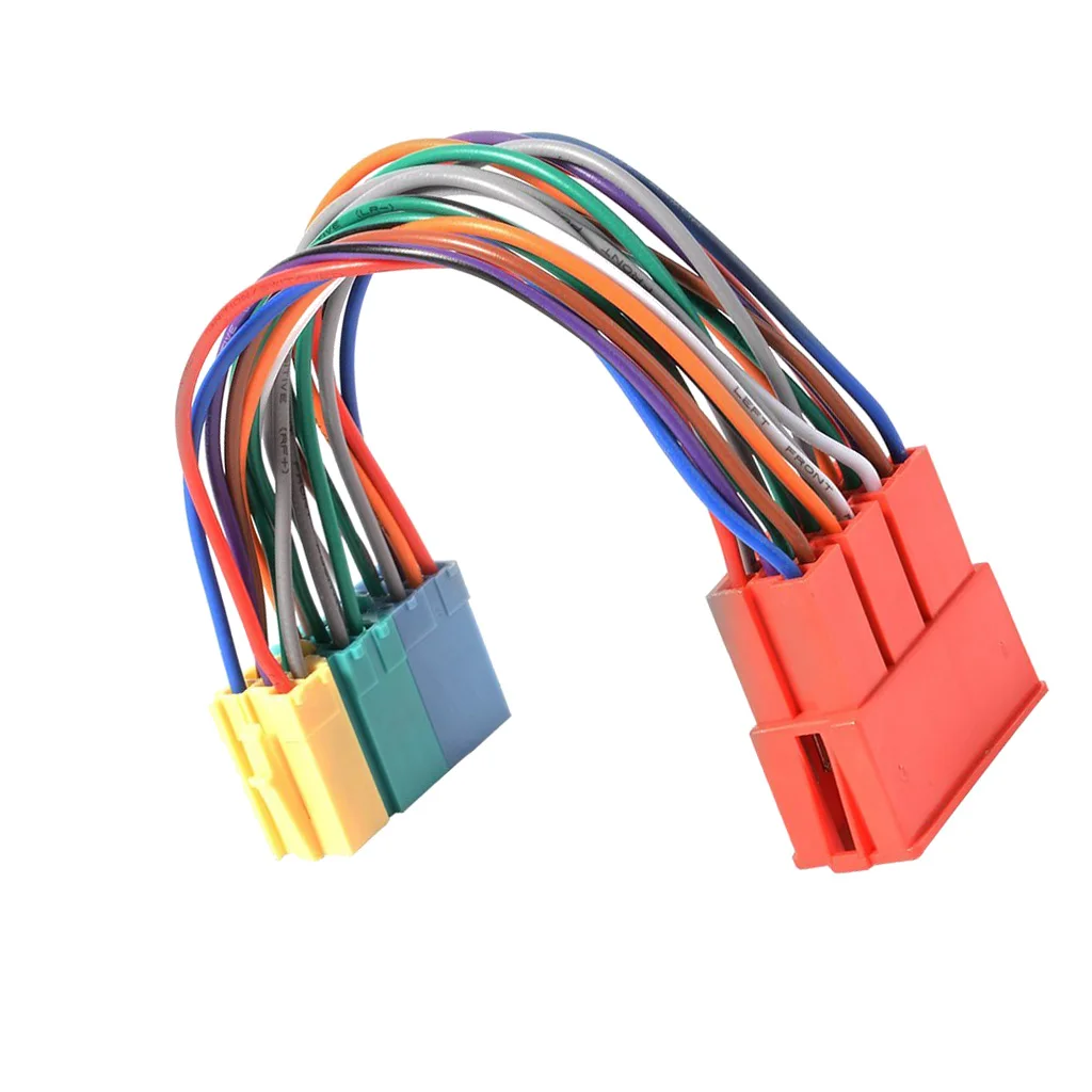 8-Pins 20-Pins Mini ISO Harness Cable Adapter for VW Audi A2/ A3/ A4/ A6/ TT Car Accessories