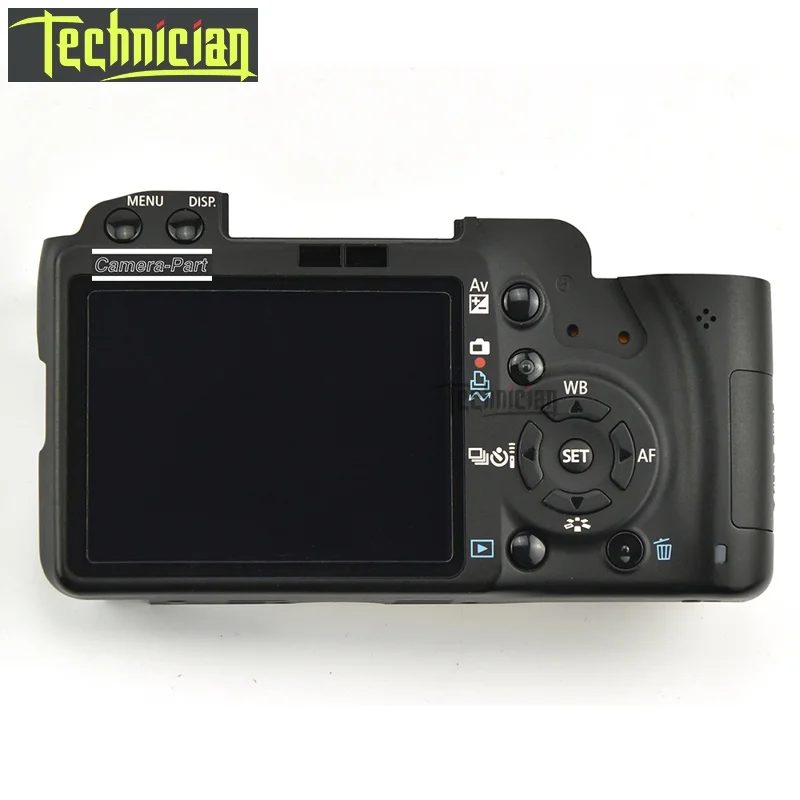 

500D Rear Back Cover With LCD And Buttons Flex Cable Camera Repair Parts For Canon
