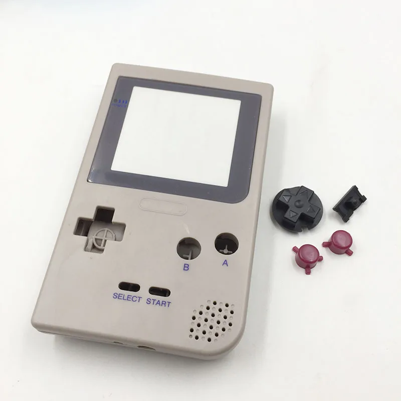 Пластиковый Серый чехол для Gameboy карман игр издание мальчиков GBP|Запасные части| |
