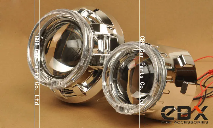 led angel eye halo ring for bixenon projector lens mask 11