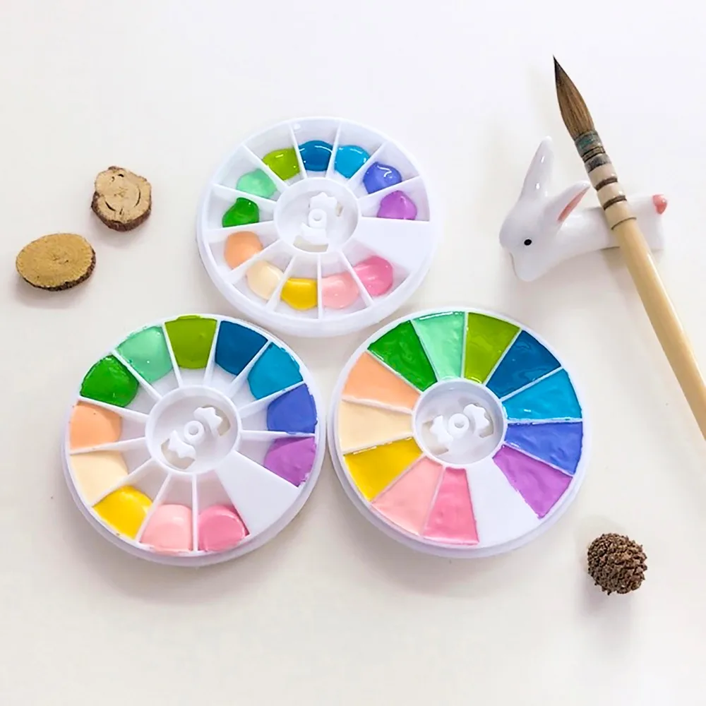 

Japan Holbein aquarela Candy-colored Watercolor HWC watercolor paint Expert Macarons Sweet Non-Friendly Transparent Packing