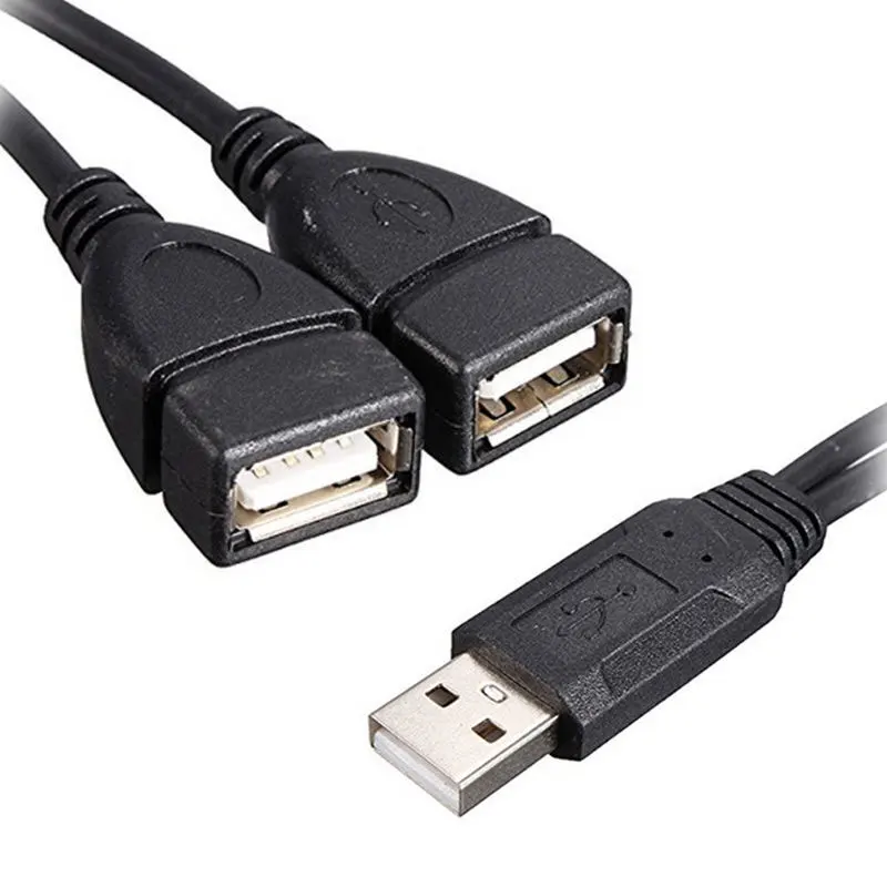 Usb кабель с разъемом Папа два и Мама папа| |