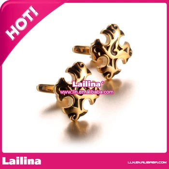 

Newest style Rhinestone Cuff links for men's garment accessories